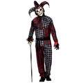 Adult Scary Jester Costume