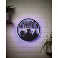 Light-up LED Welcome Witches Sign - Hocus Pocus