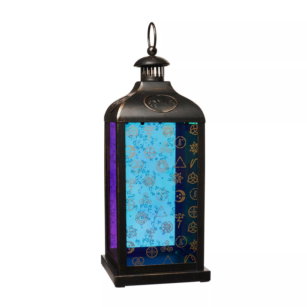 Hocus Pocus Multi-Colored Glass Lantern