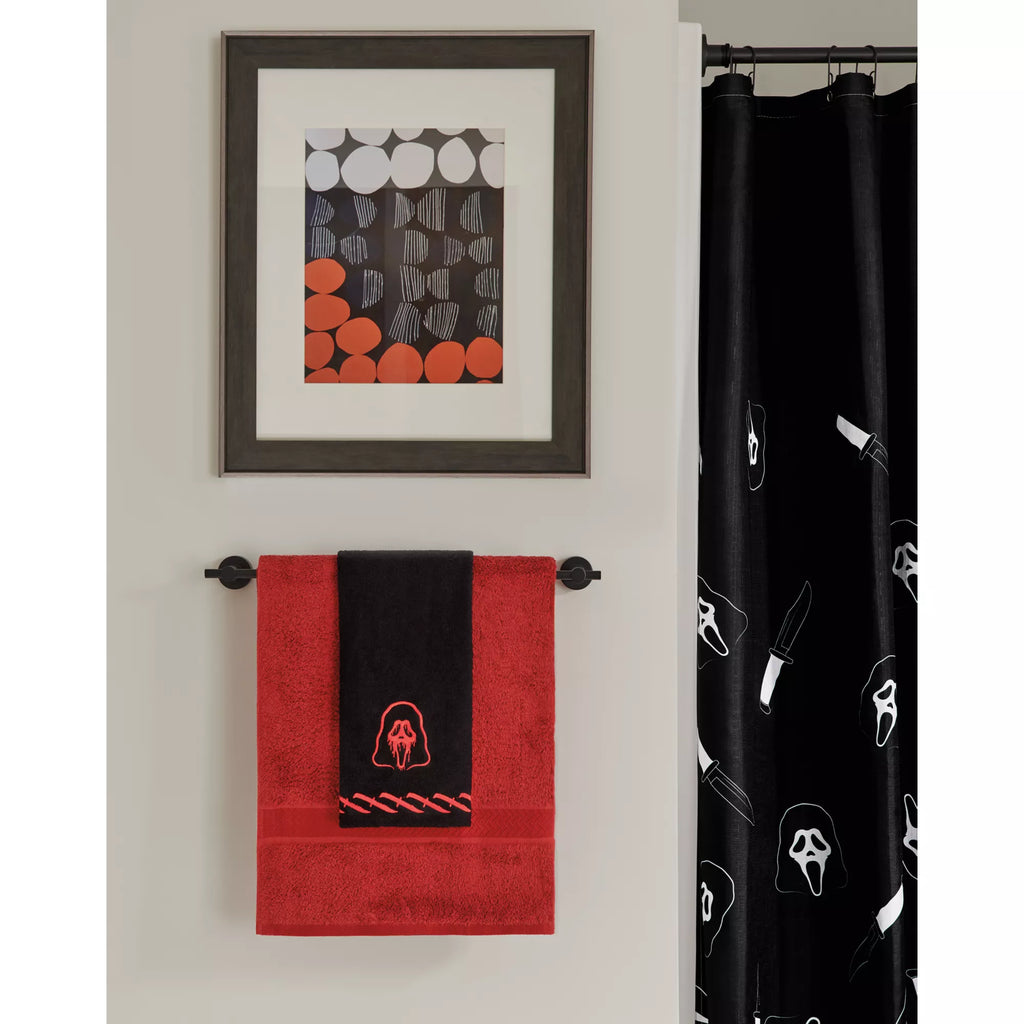 Ghost Face Knife Hand Towel