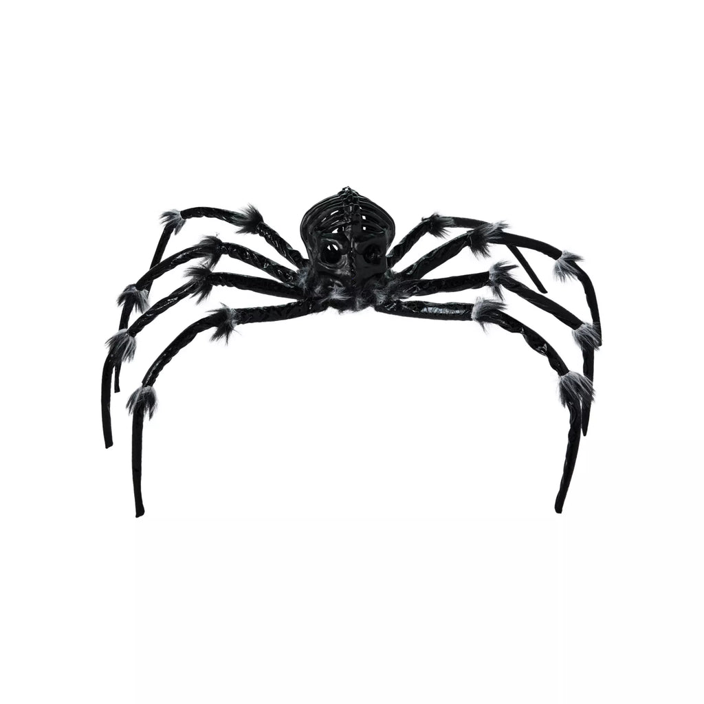 Light-Up Black Skull Spider