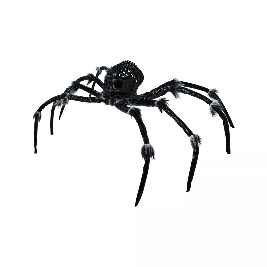 Light-Up Black Skull Spider