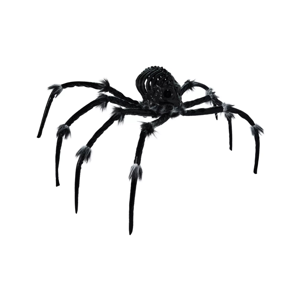Light-Up Black Skull Spider