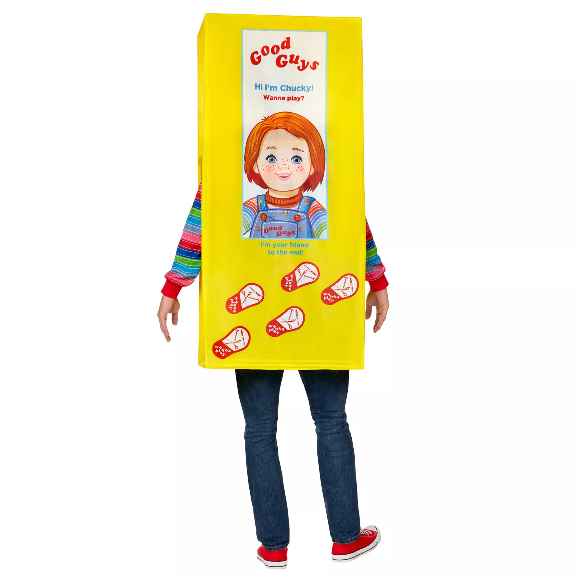 Adult Chucky Box Costume