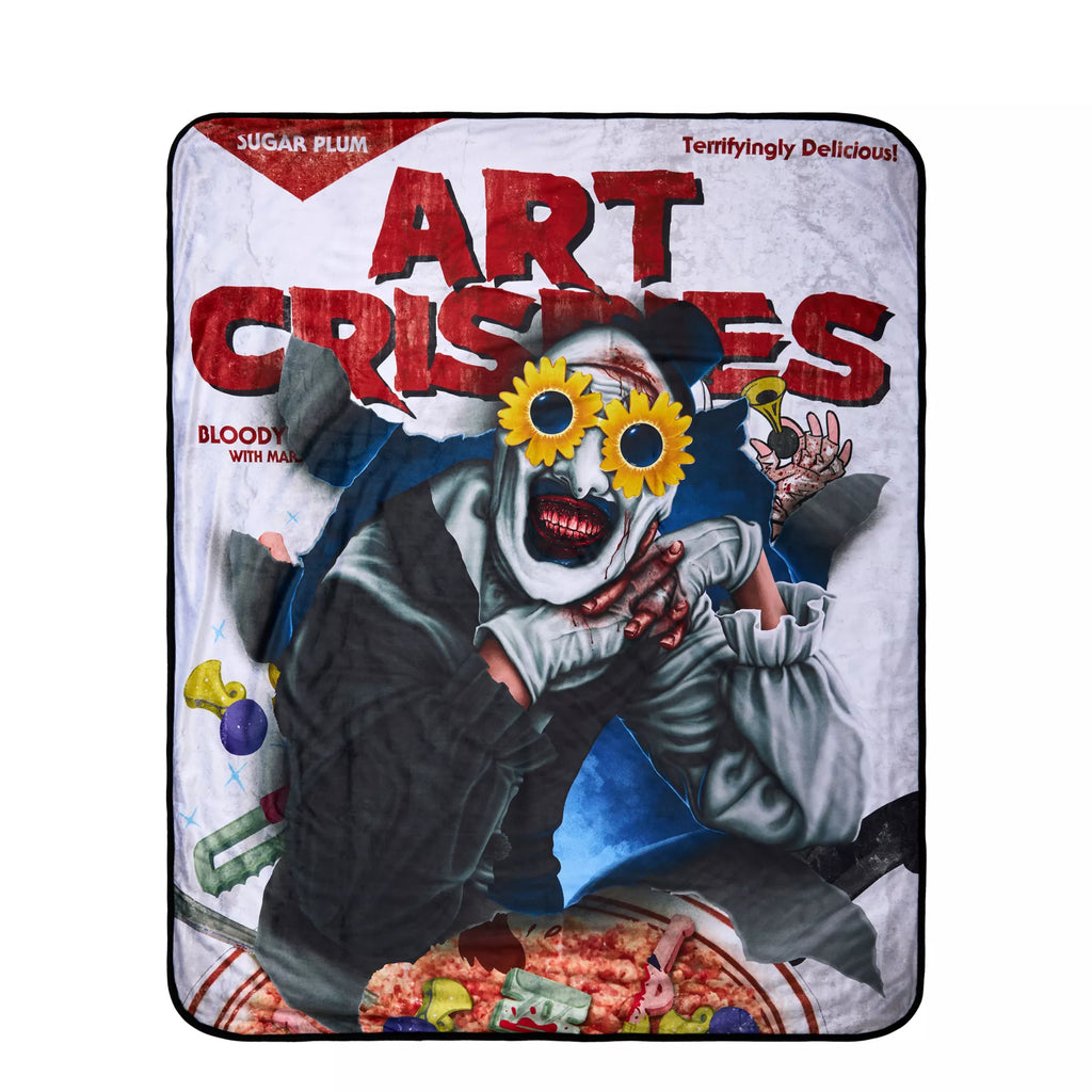 Terrifier Art Crispies Fleece Blanket