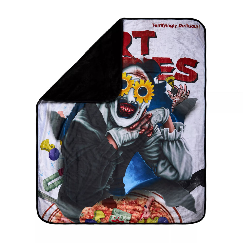 Terrifier Art Crispies Fleece Blanket