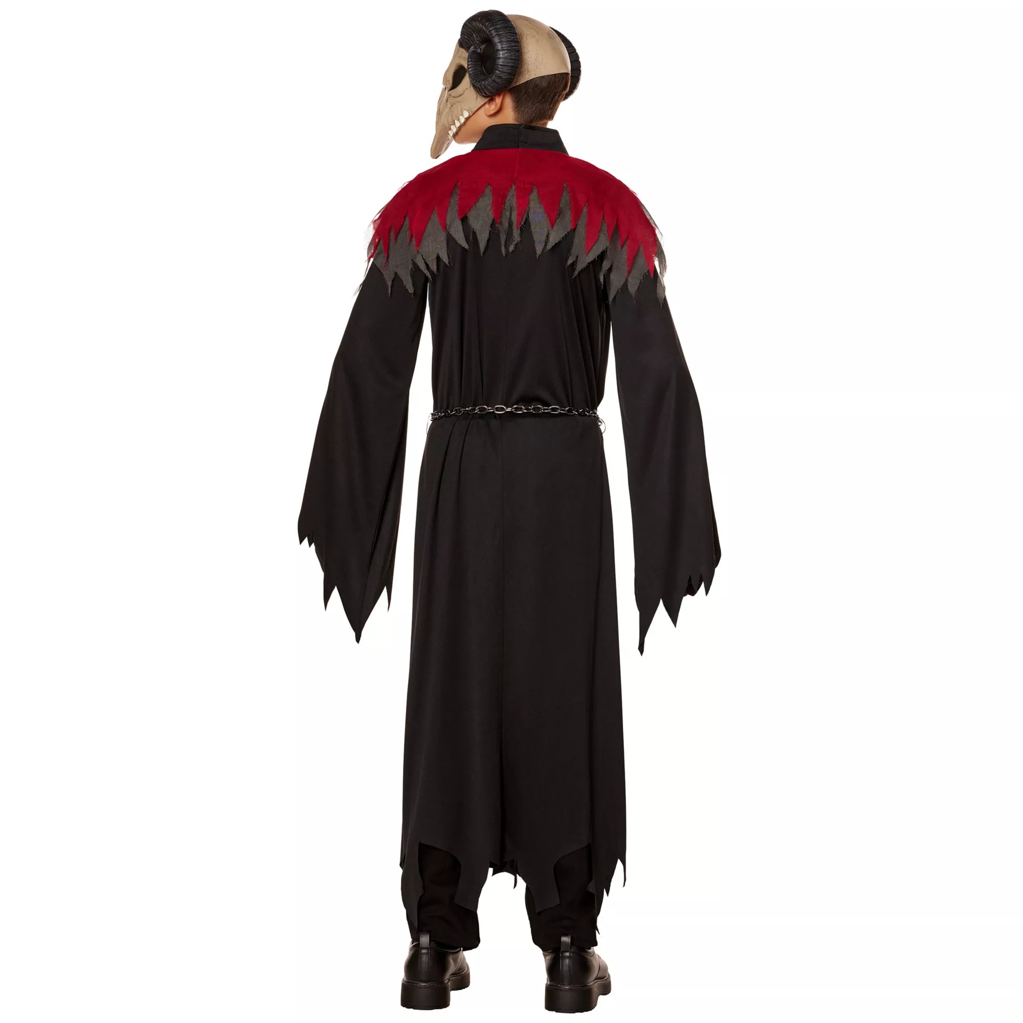 Kids Robed Skull Goat Costume