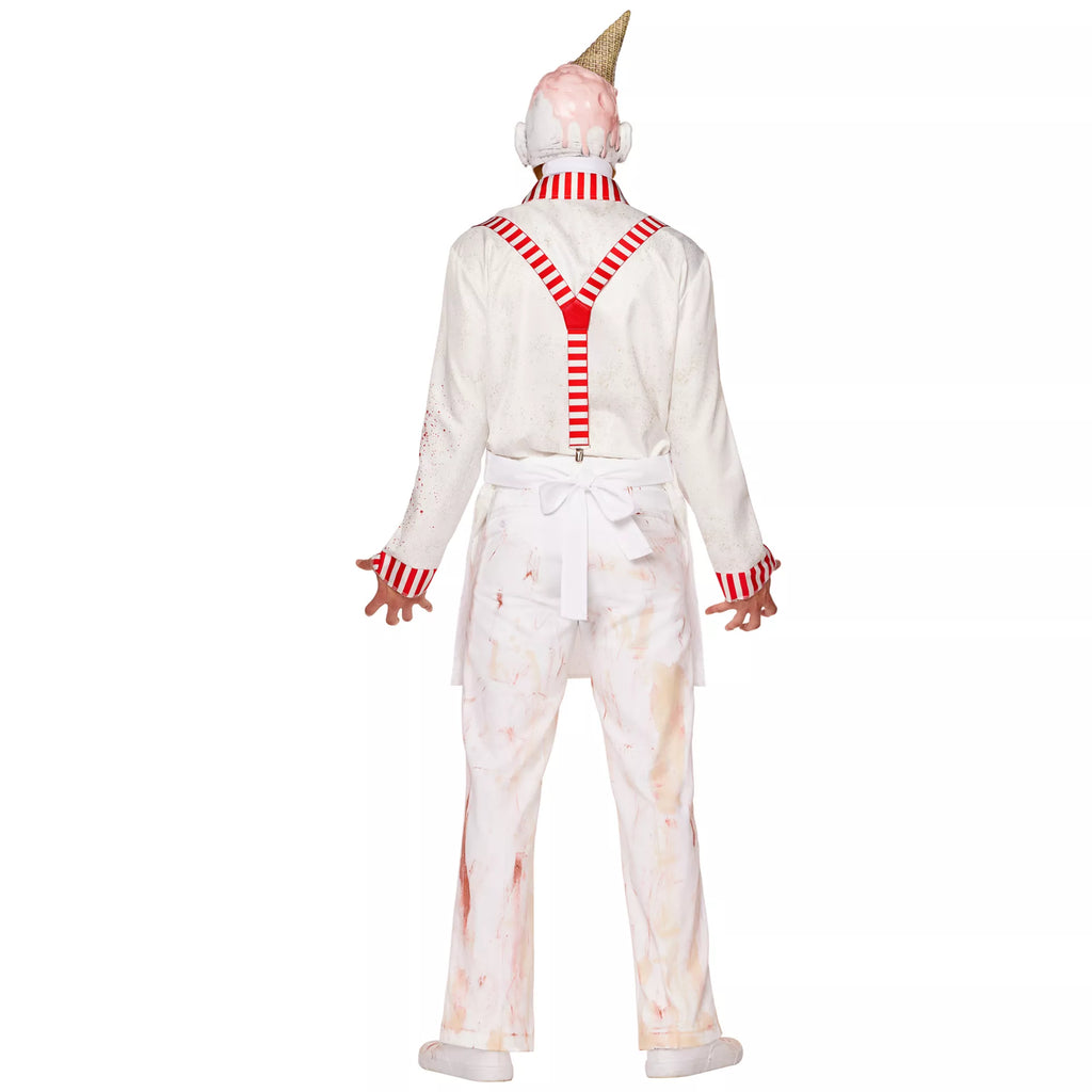 Adult I-Scream Man Clown Costume