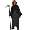 Kids Chrome Pumpkin Reaper Costume