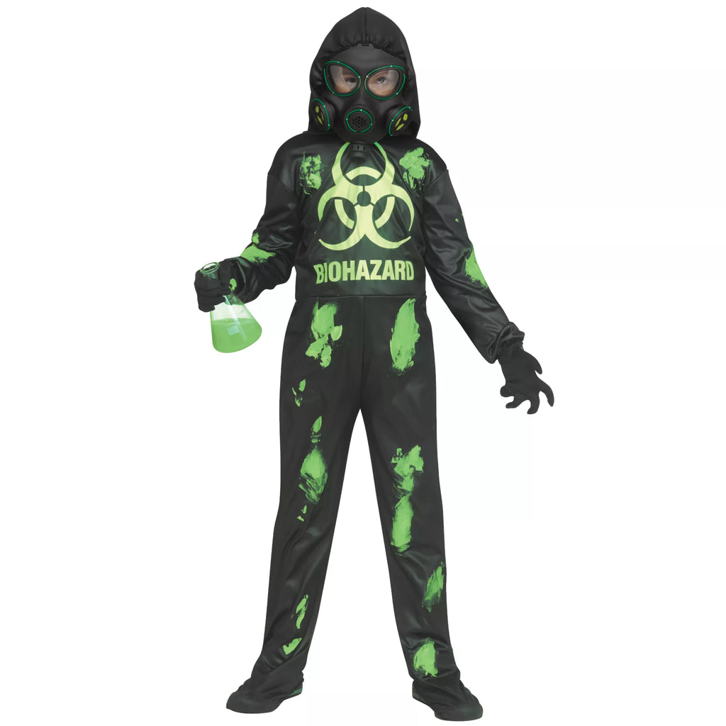 Kids Biohazard Jumpsuit Costume