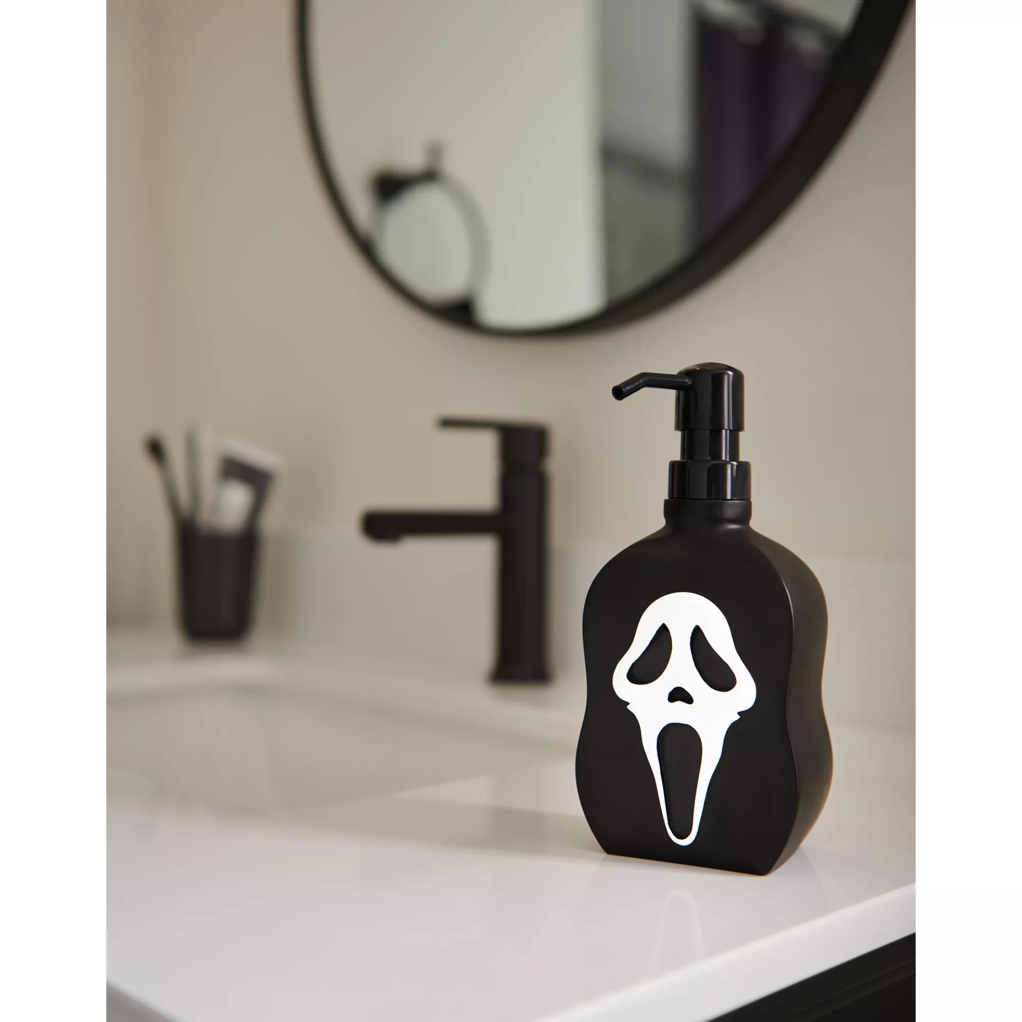 Ghost Face Soap Dispenser