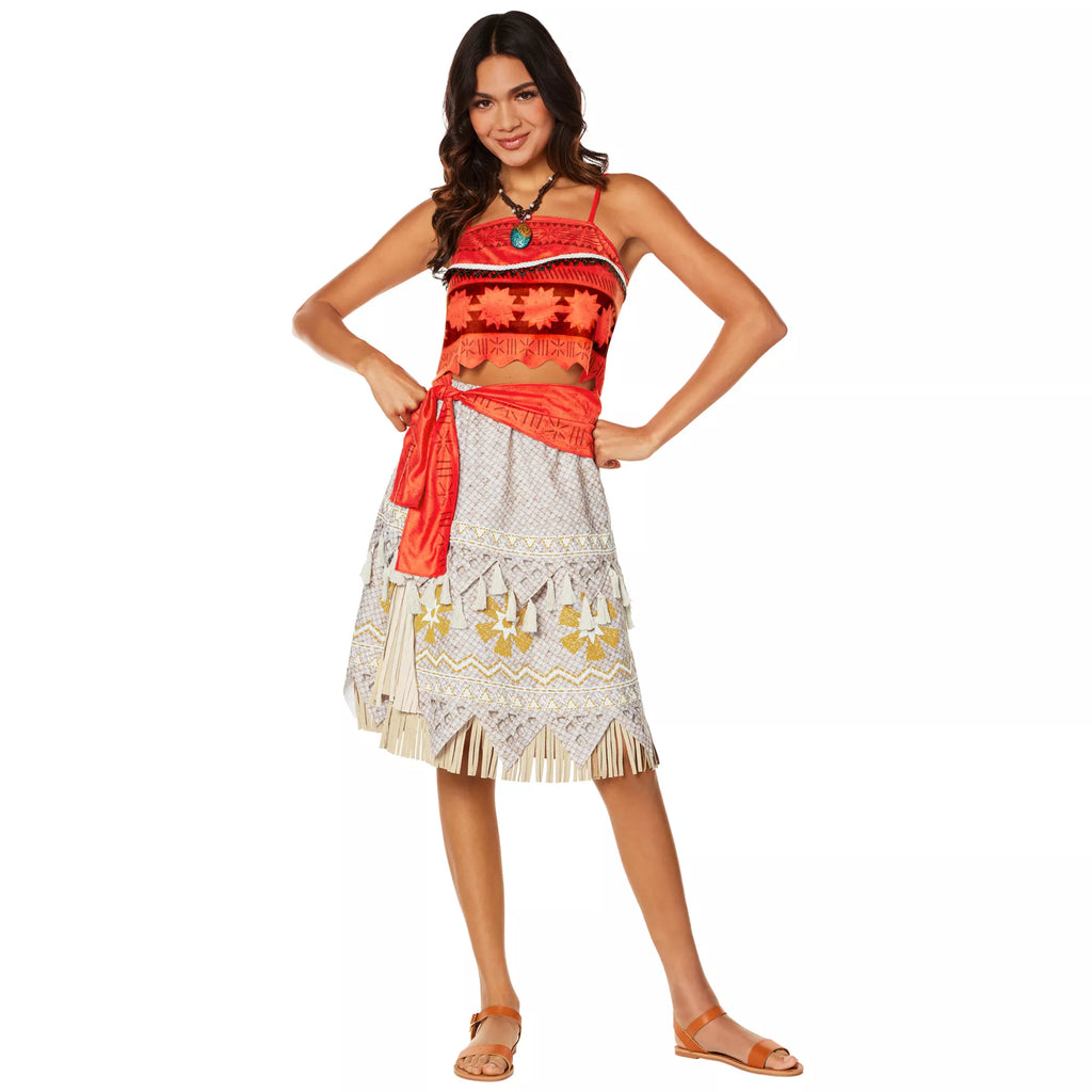 Adult Moana Dress Costume - Disney Princess