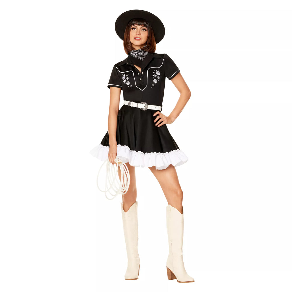 Adult Western Cowgirl Dress Costume