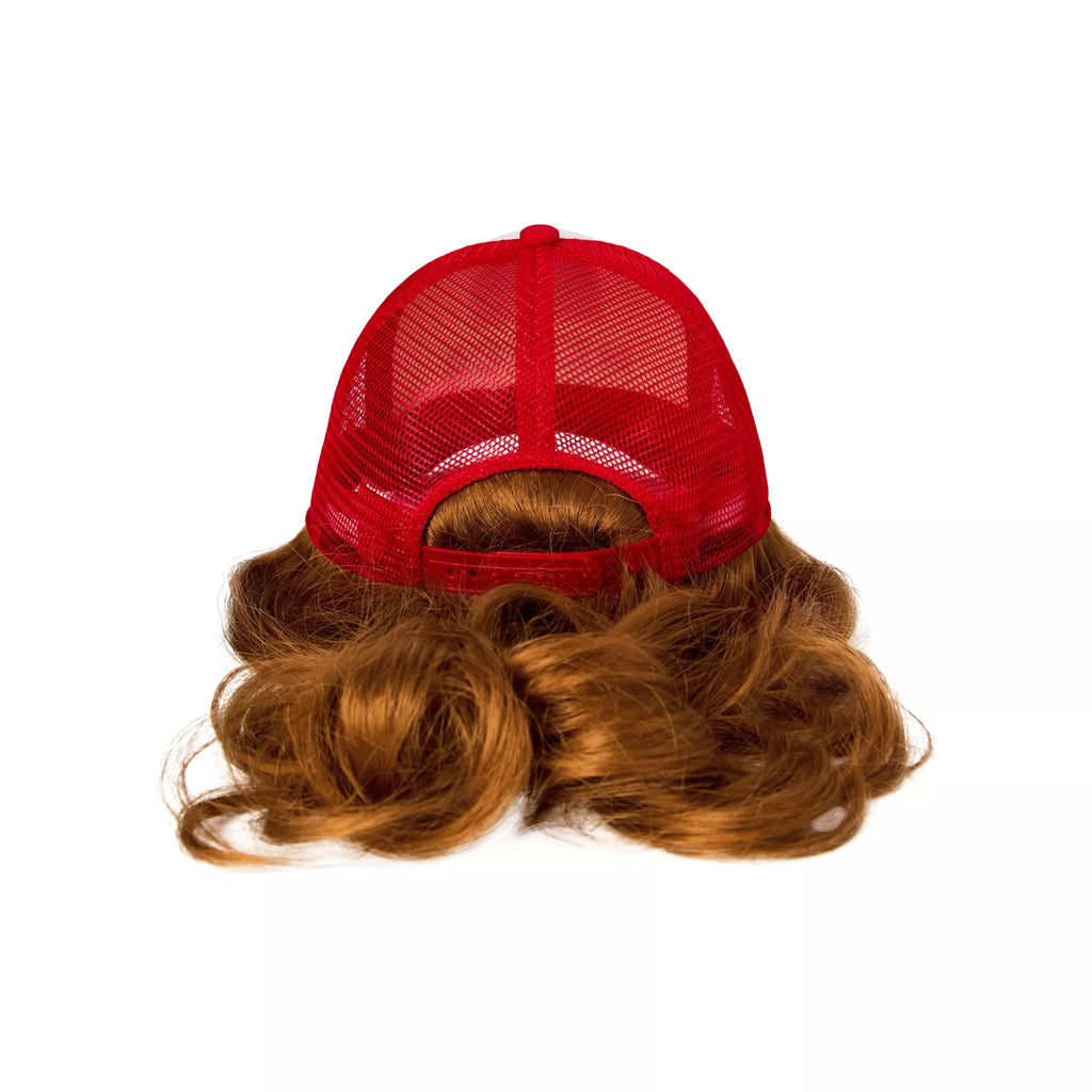 'Merica Trucker Hat with Attached Wig