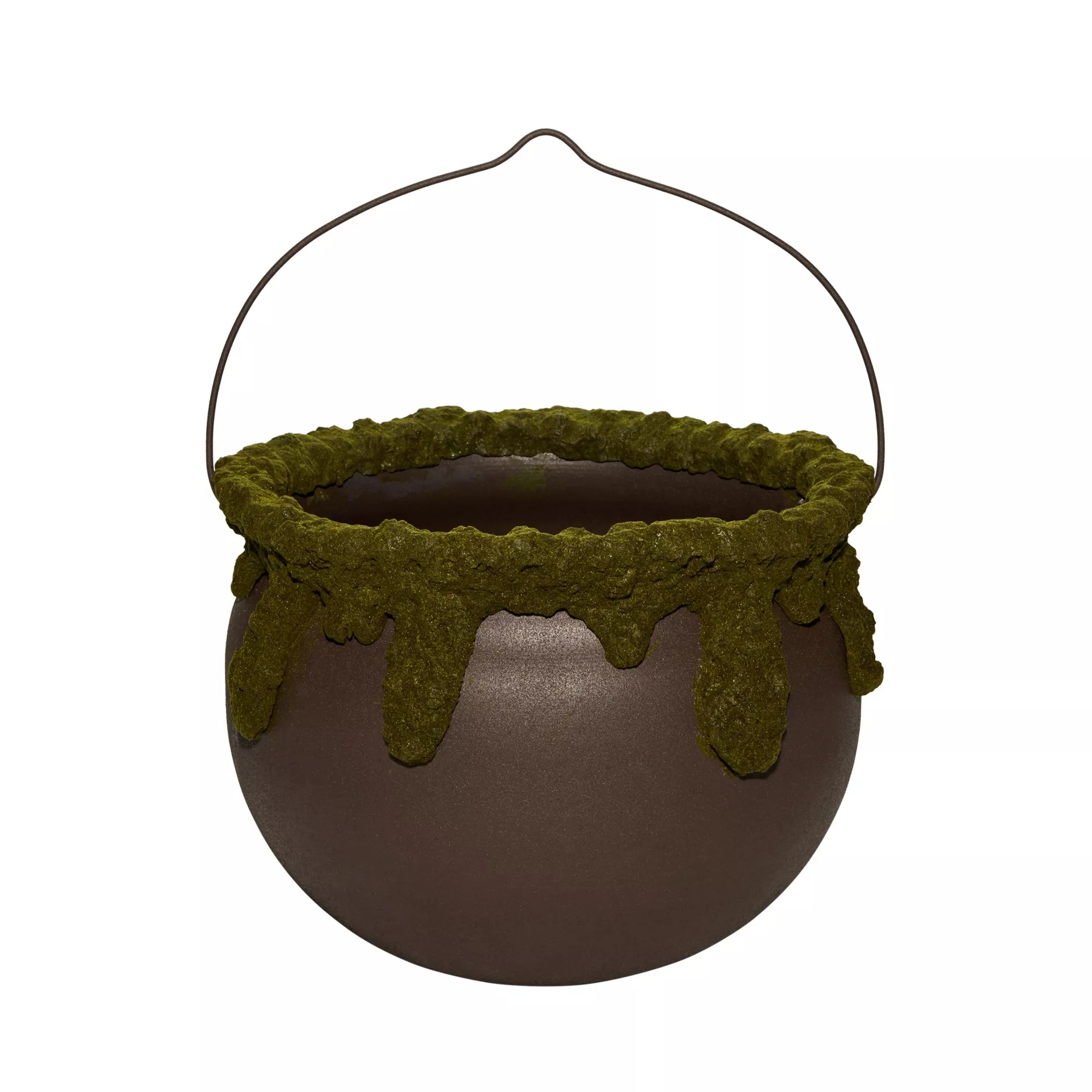 14 Inch Flocked Cauldron