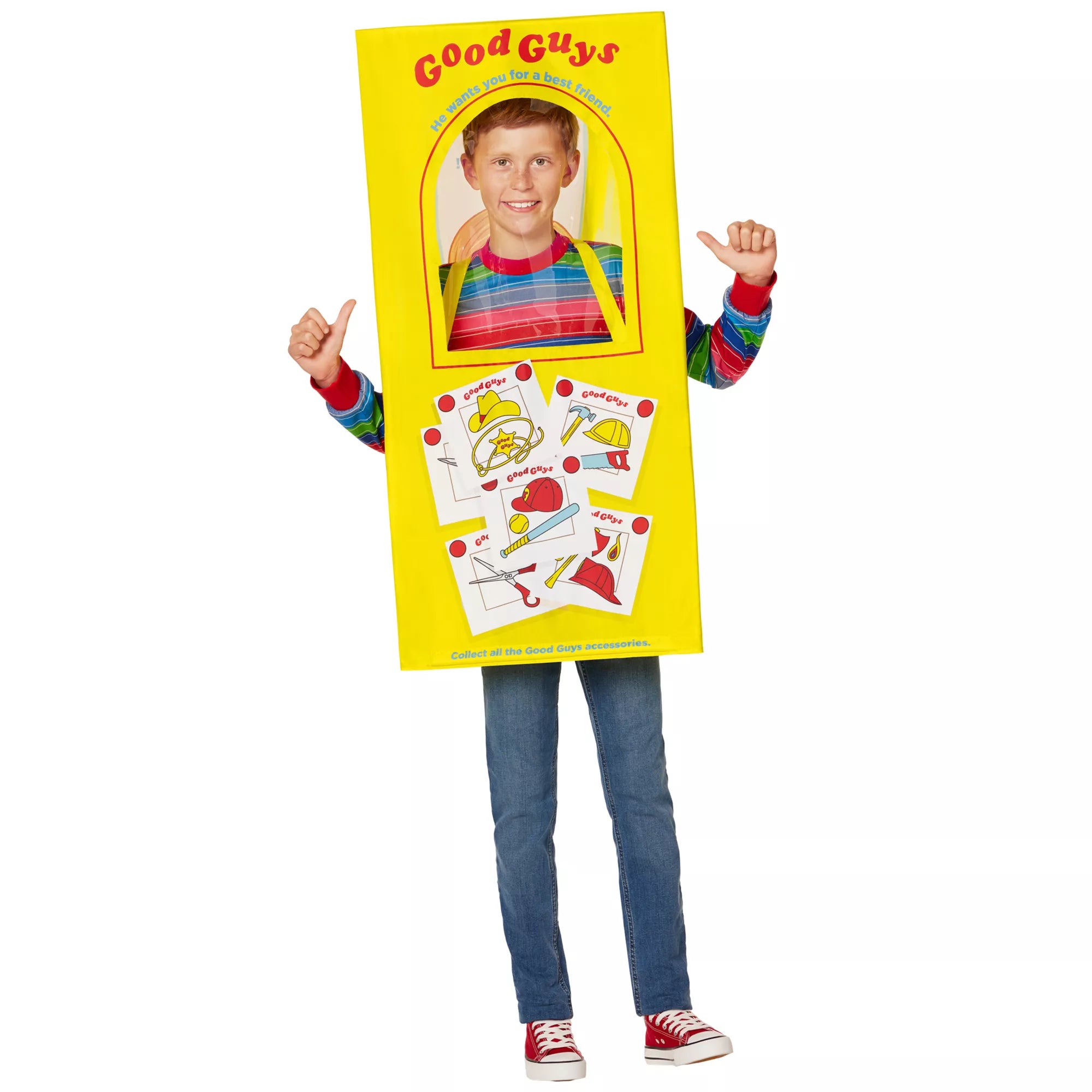 Kids Chucky Box Costume