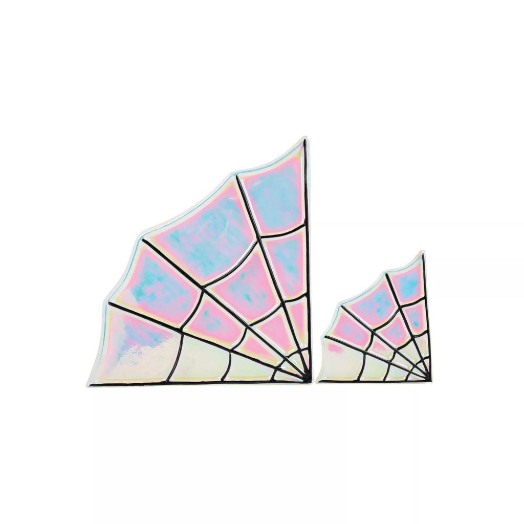 Iridescent Spider Web