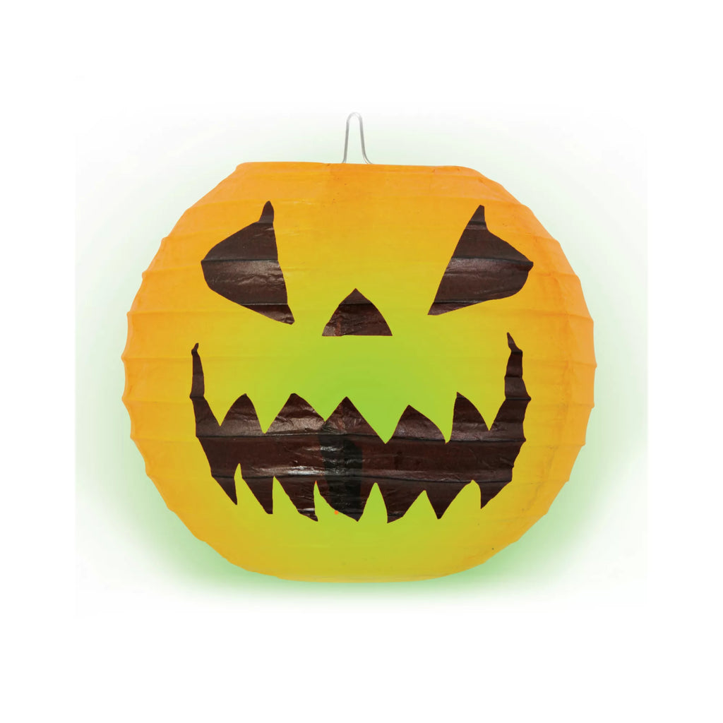 Hanging Terrifying Light-Up Jack-O-Lantern