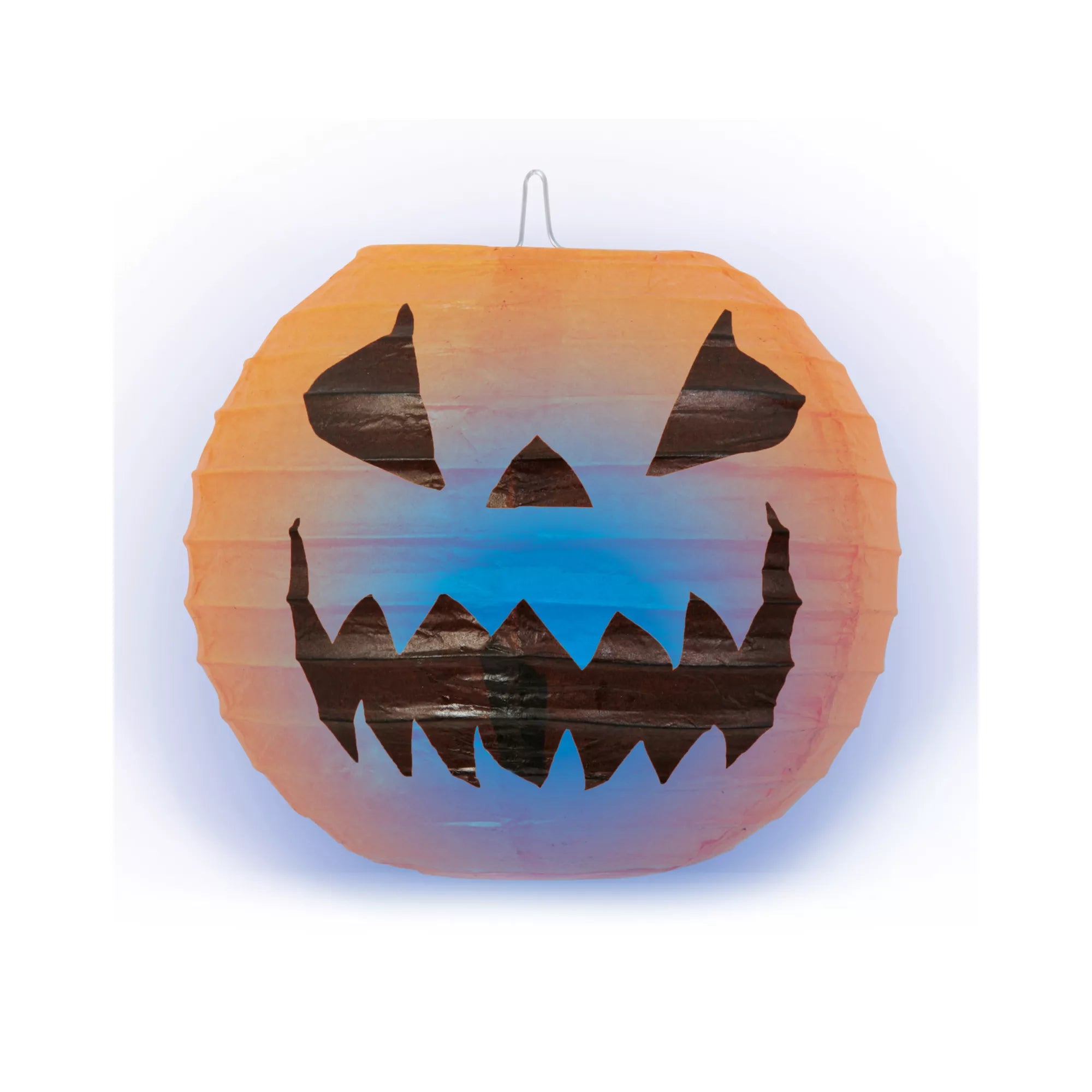 Hanging Terrifying Light-Up Jack-O-Lantern