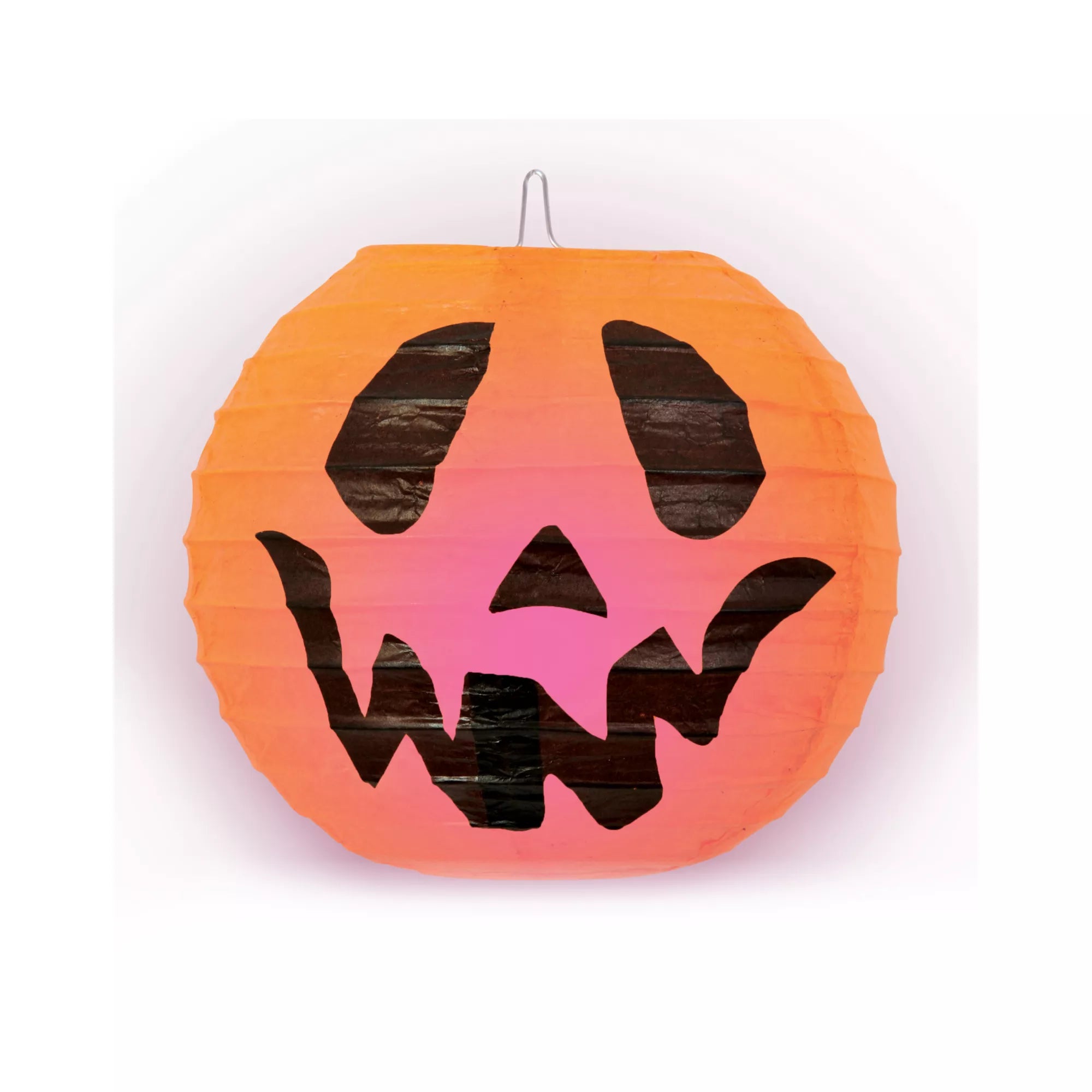 Hanging Scary Light-Up Jack-O-Lantern