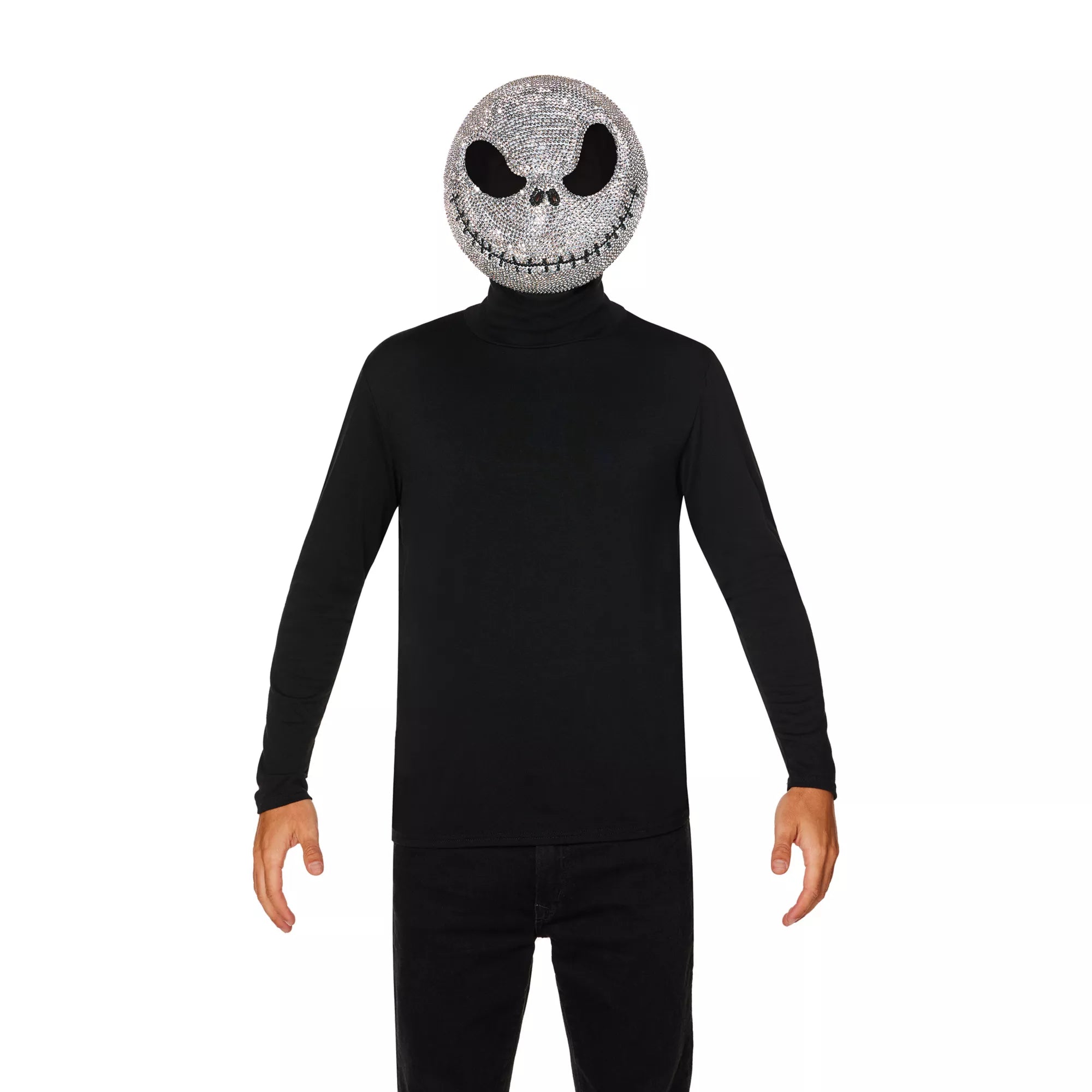 Jack Skellington Bling Half Mask - The Nightmare Before Christmas
