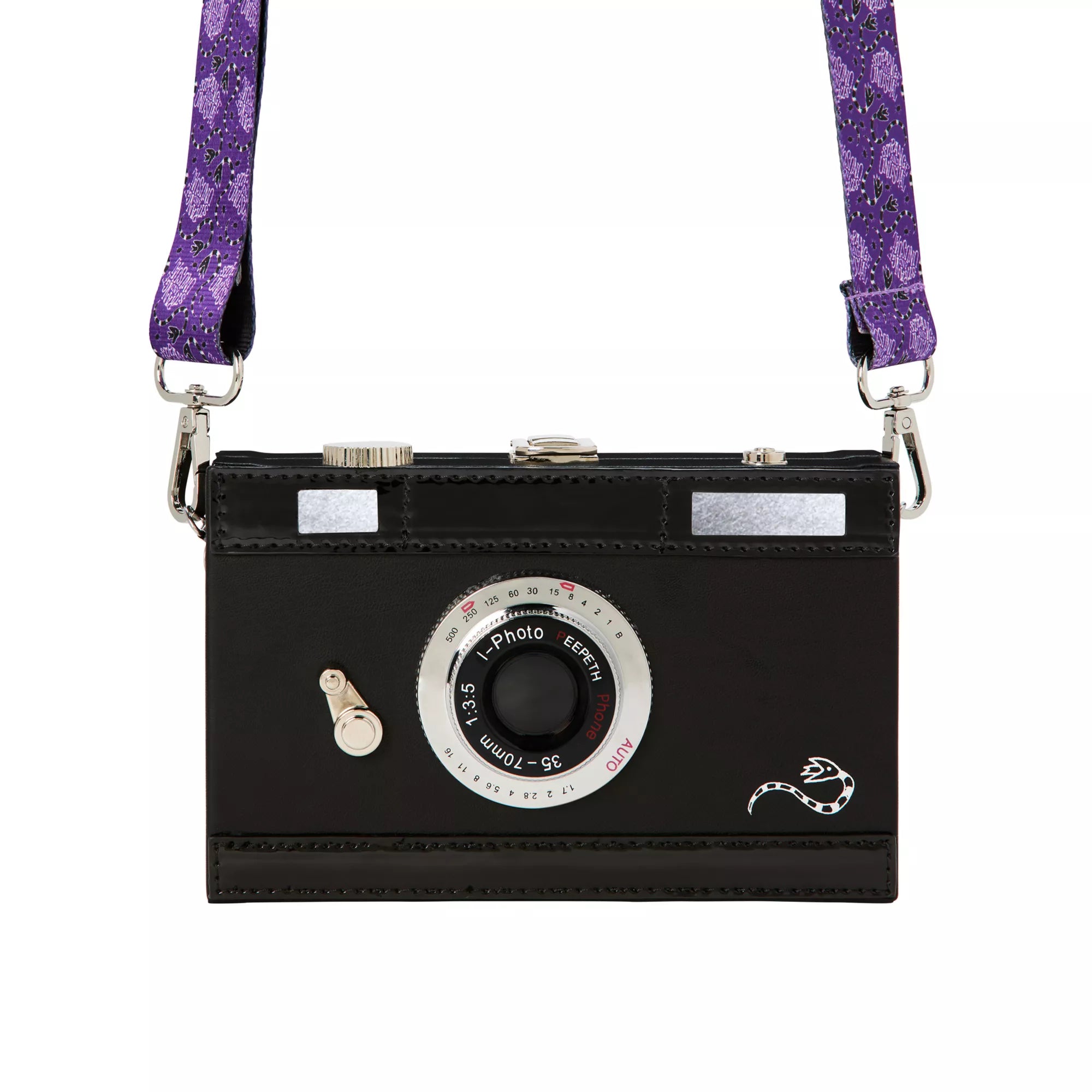 Lydia Camera Crossbody Bag - Beetlejuice
