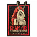 18" Krampus Is Coming to Town Sign