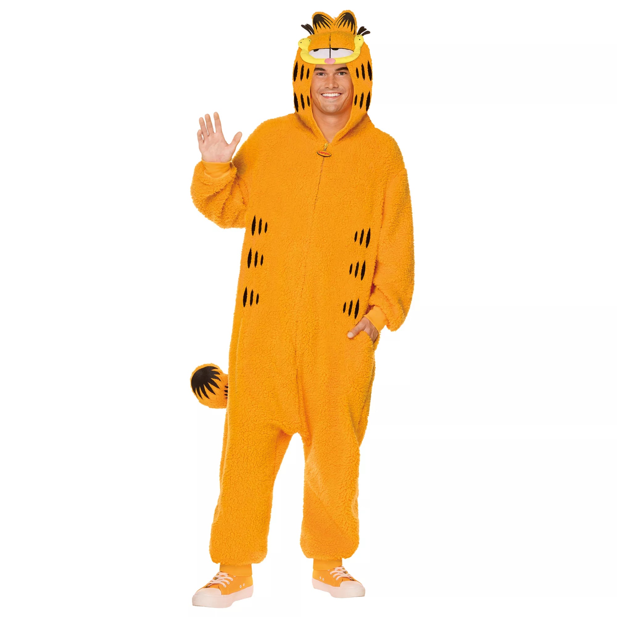 Adult Garfield Jumpsuit Costume