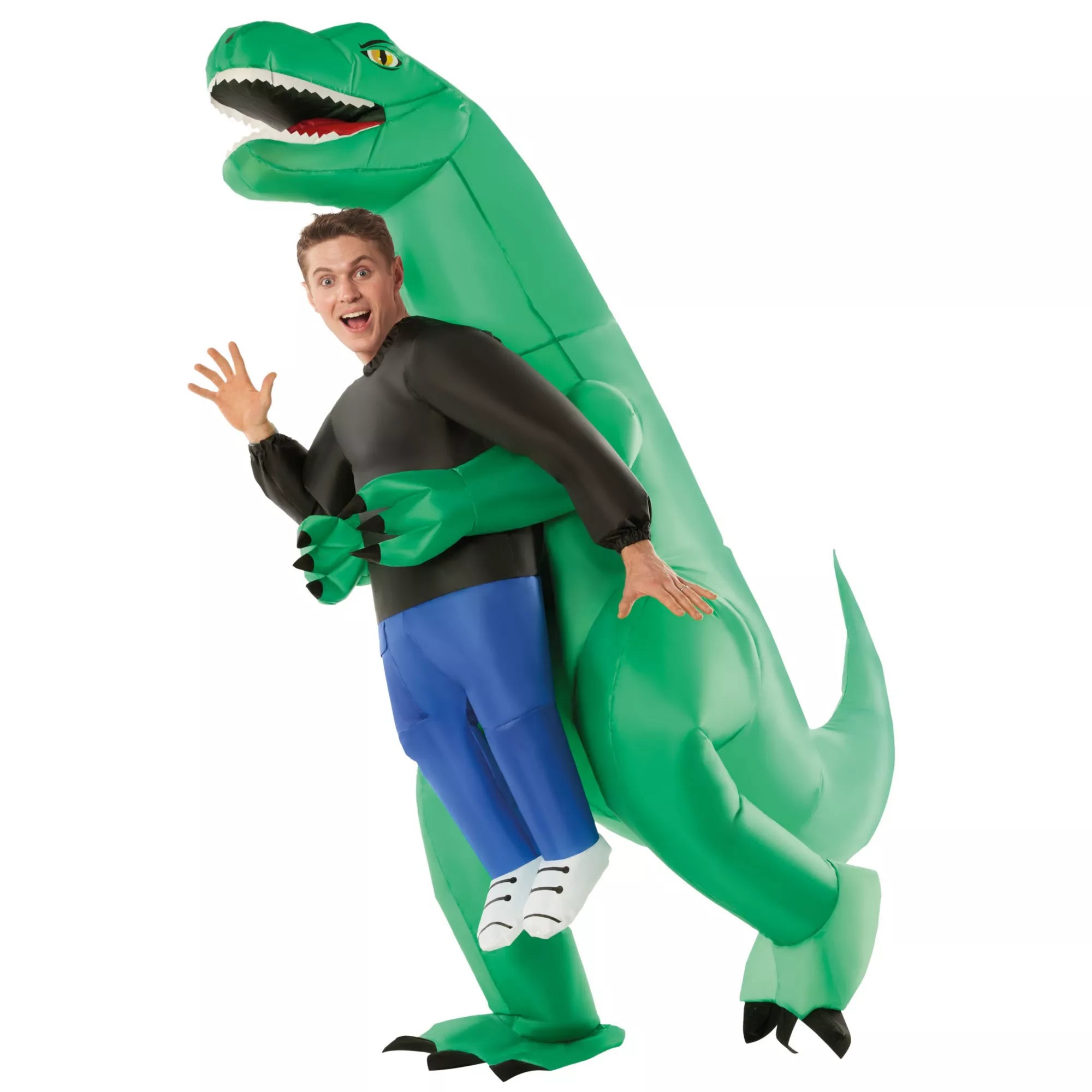 Adult T. Rex Abduction Inflatable Costume