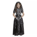 Kids Bone Bride Costume