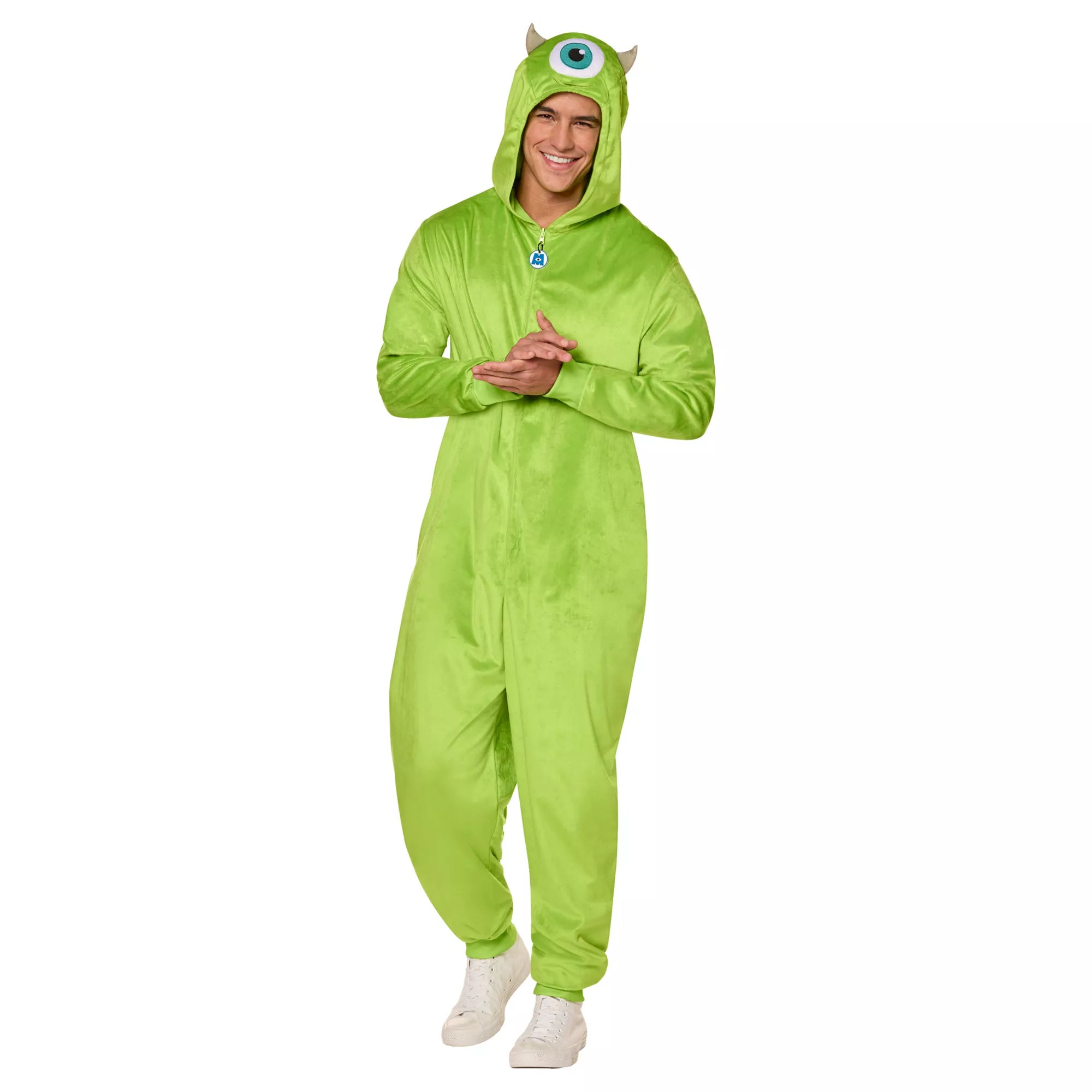 Adult Mike Wazowski Jumpsuit Costume - Monsters Inc.