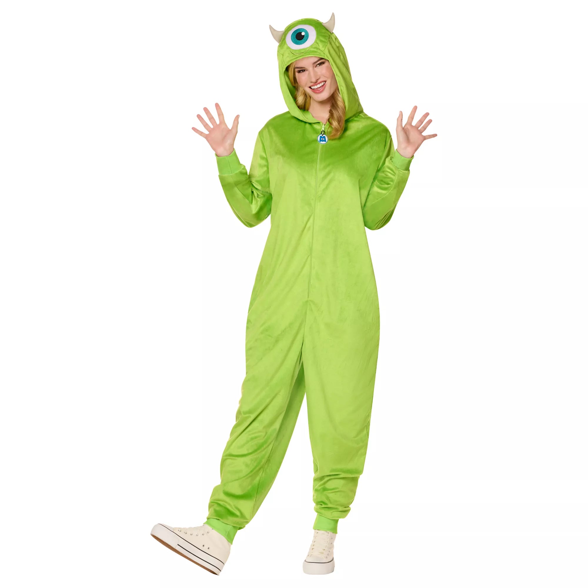 Adult Mike Wazowski Jumpsuit Costume - Monsters Inc.