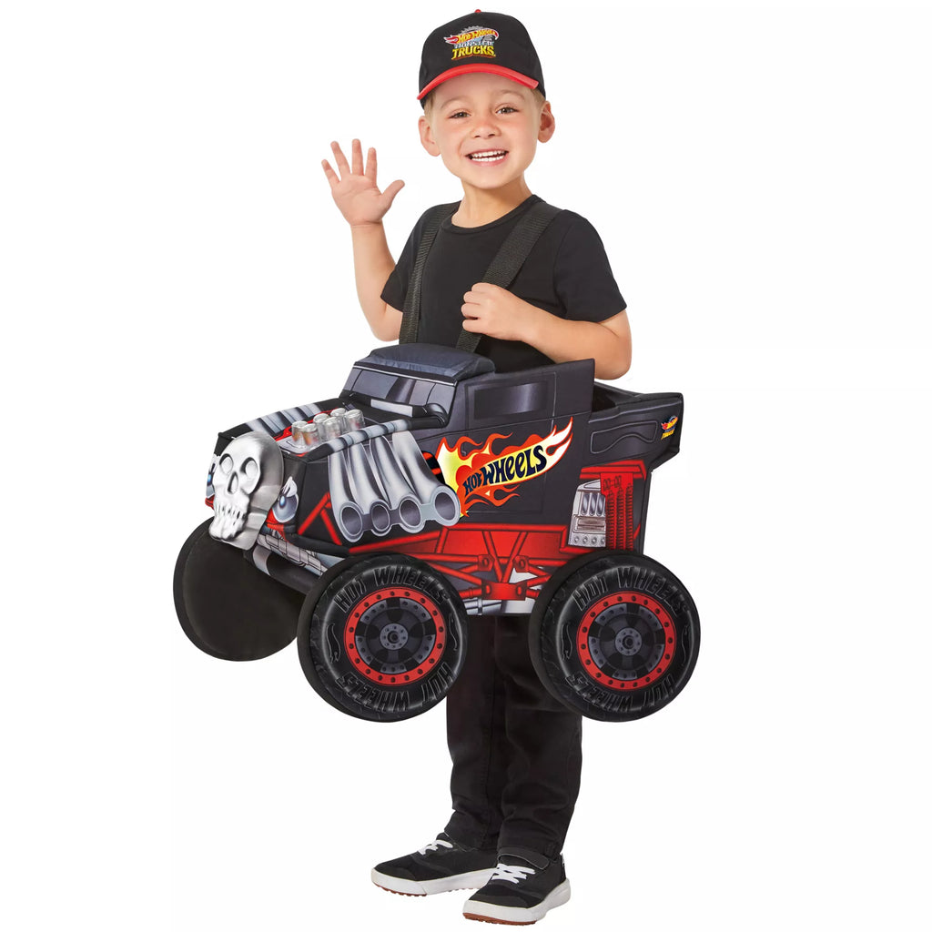 Toddler Bone Shaker Ride-Along Costume - Hot Wheels