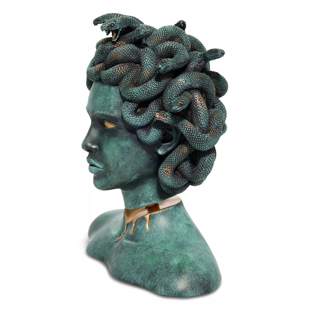Medusa Bust Statue