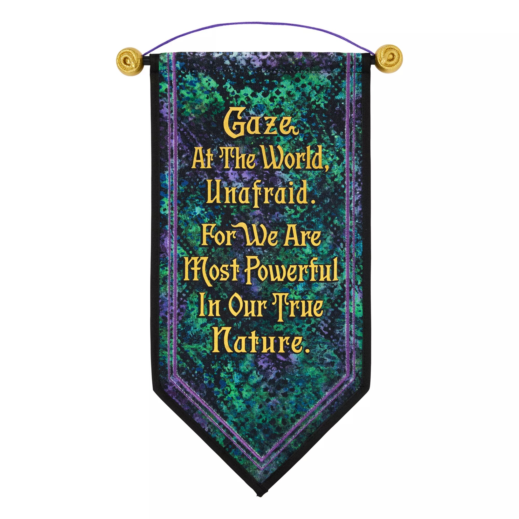 Medusa Gaze at the World Banner