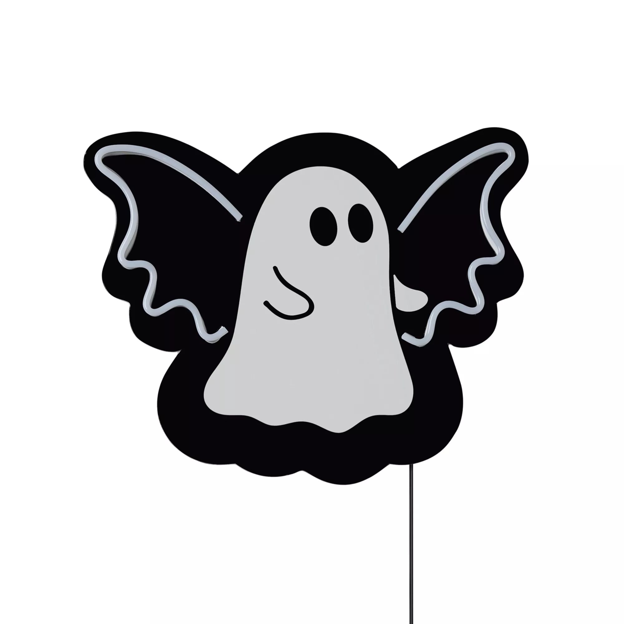 Ghost Bat Neon LED Light-Up Sign