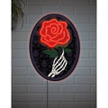 Undying Love Rose Neon LED Light-Up Sign