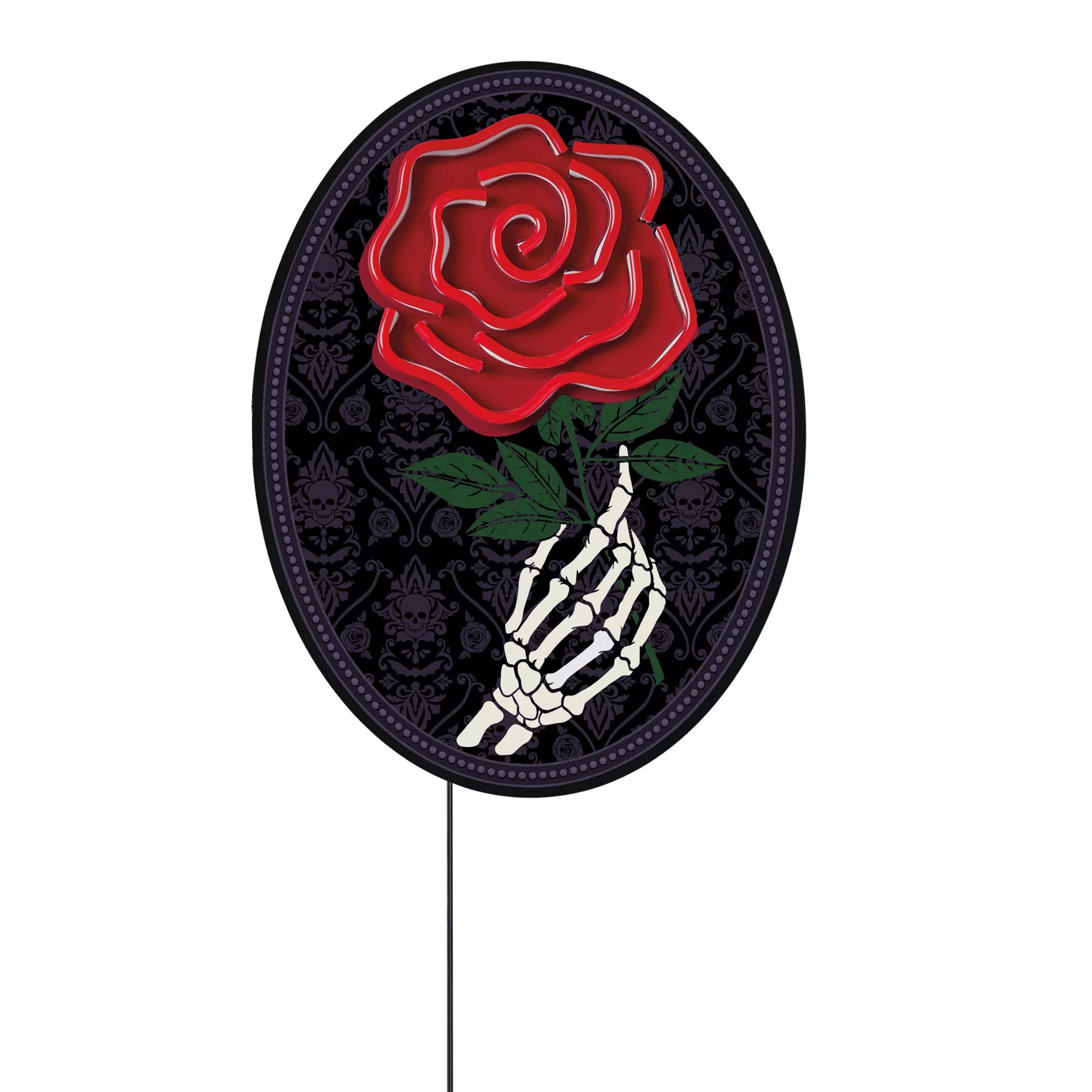 Undying Love Rose Neon LED Light-Up Sign