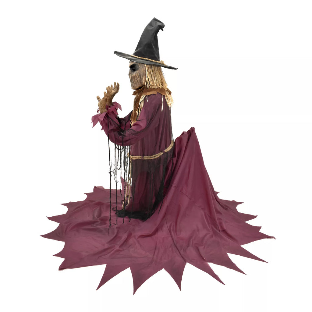 9 Ft 5 In Sinister Straw Man Animatronic