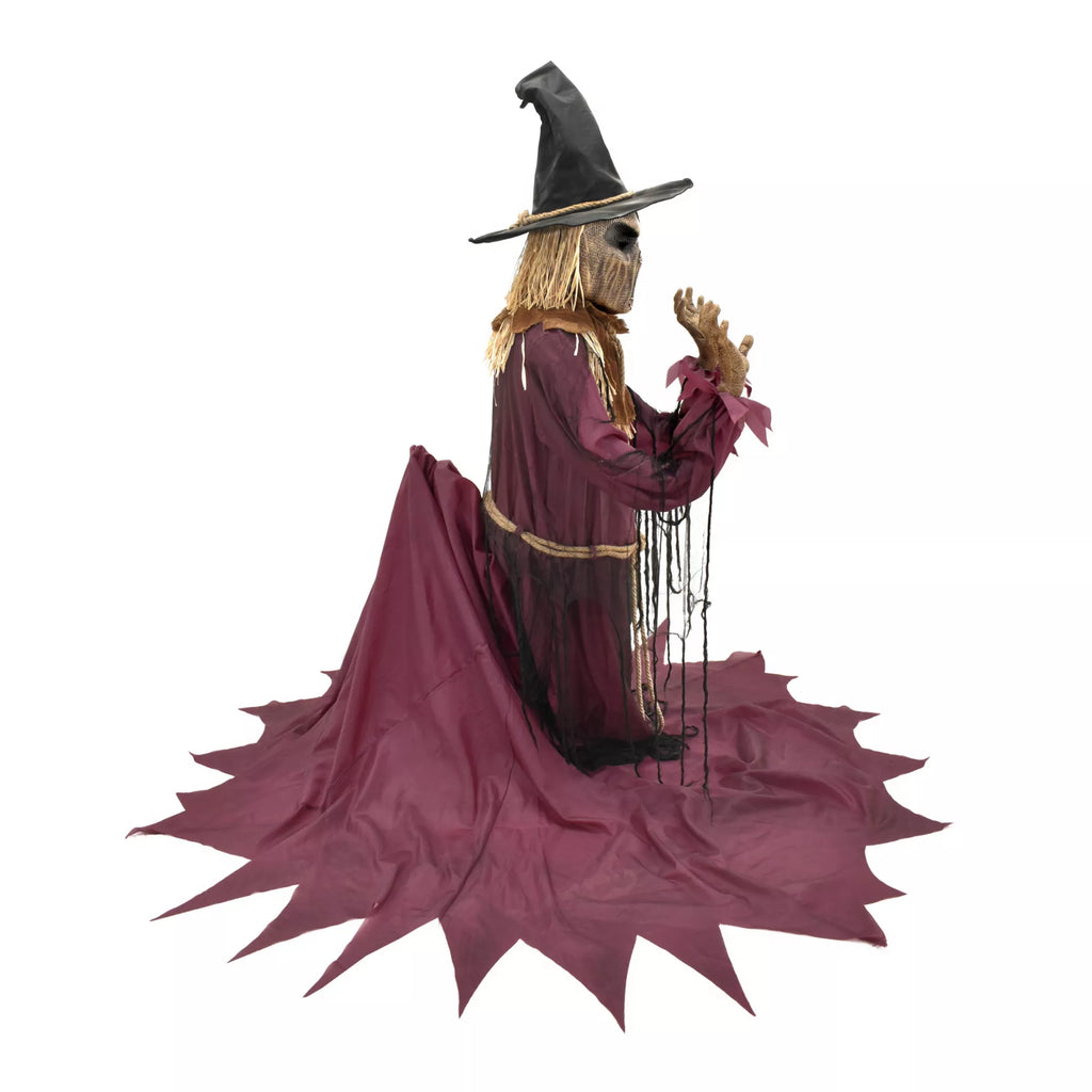 9 Ft 5 In Sinister Straw Man Animatronic