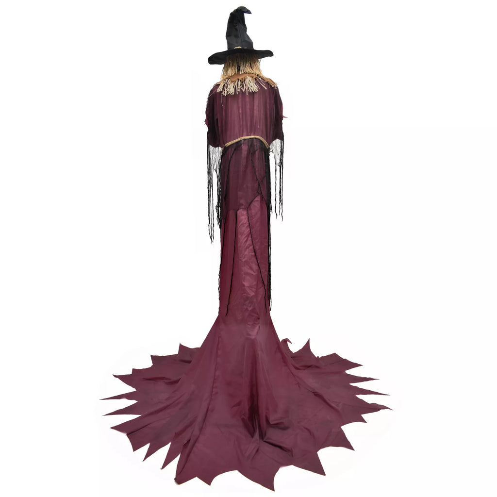 9 Ft 5 In Sinister Straw Man Animatronic