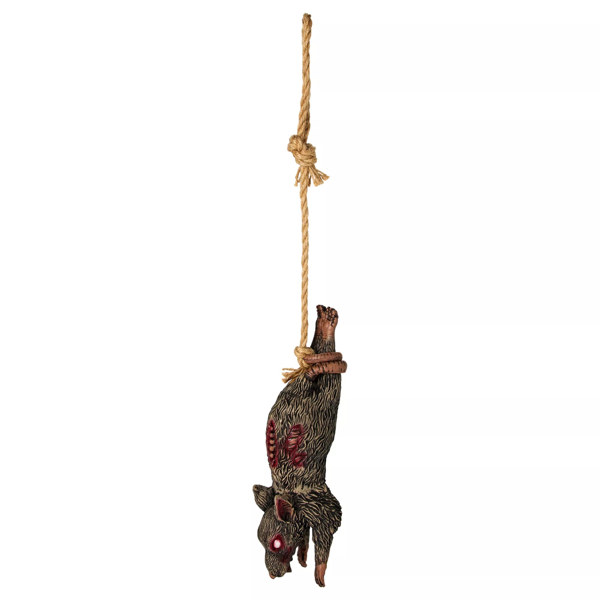 Hanging Zombie Rat Static Prop