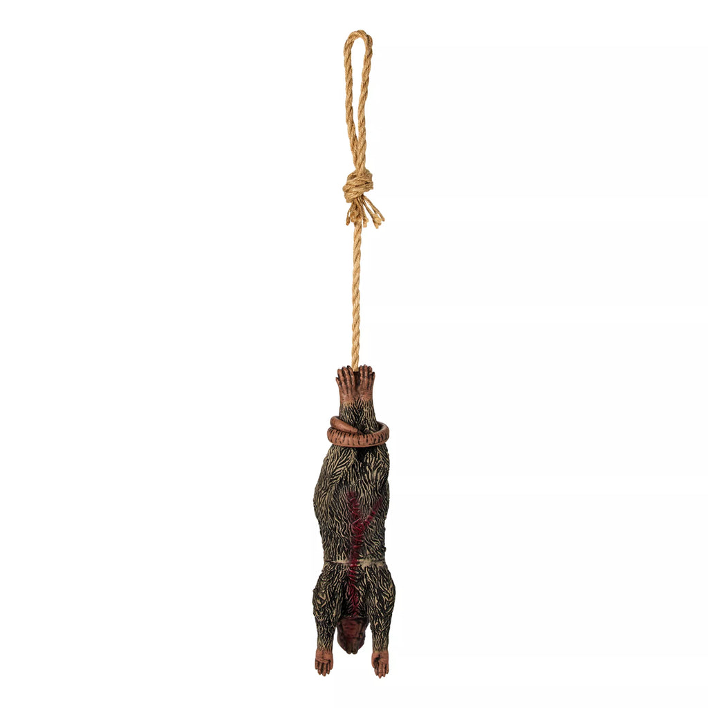 Hanging Zombie Rat Static Prop