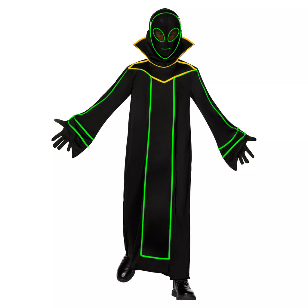 Kids Alien Light-Up Stick Figure Costume