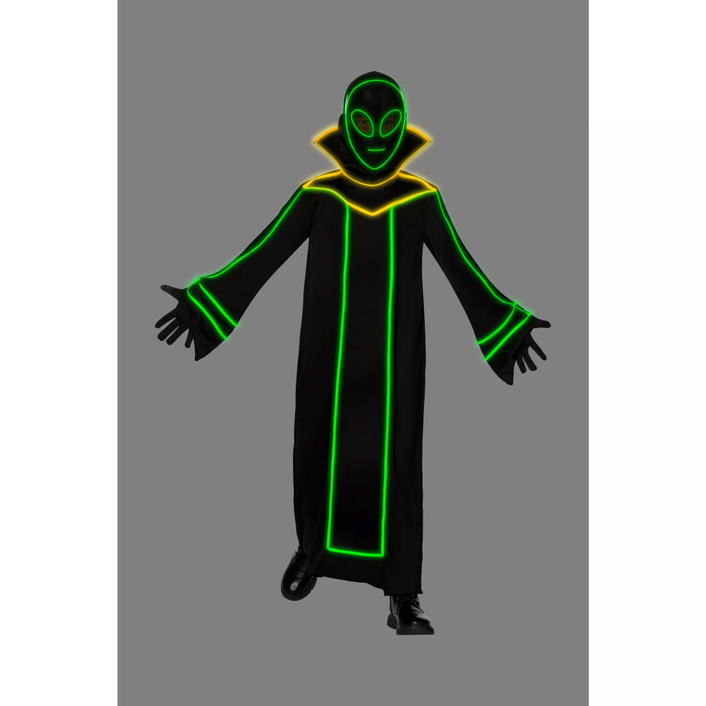 Kids Alien Light-Up Stick Figure Costume