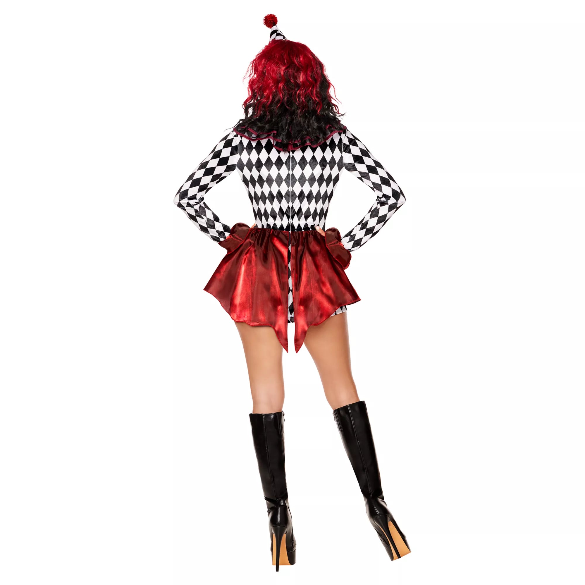 Adult Clown Romper Costume