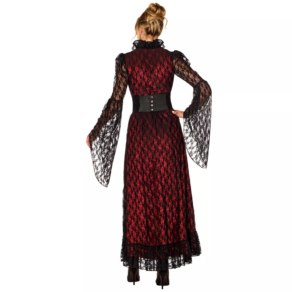 Adult Vampire Lace Dress Costume