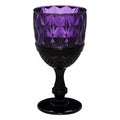 Purple Gothic Glass Goblet
