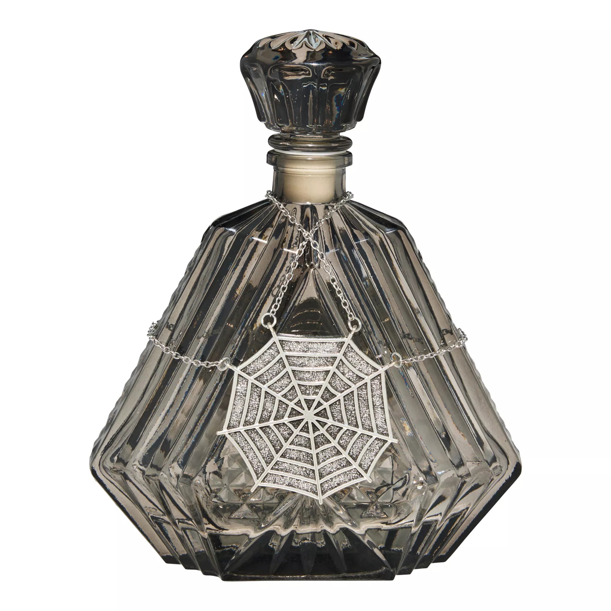 Enchanted Shadows Silver Decanter - 17 oz.
