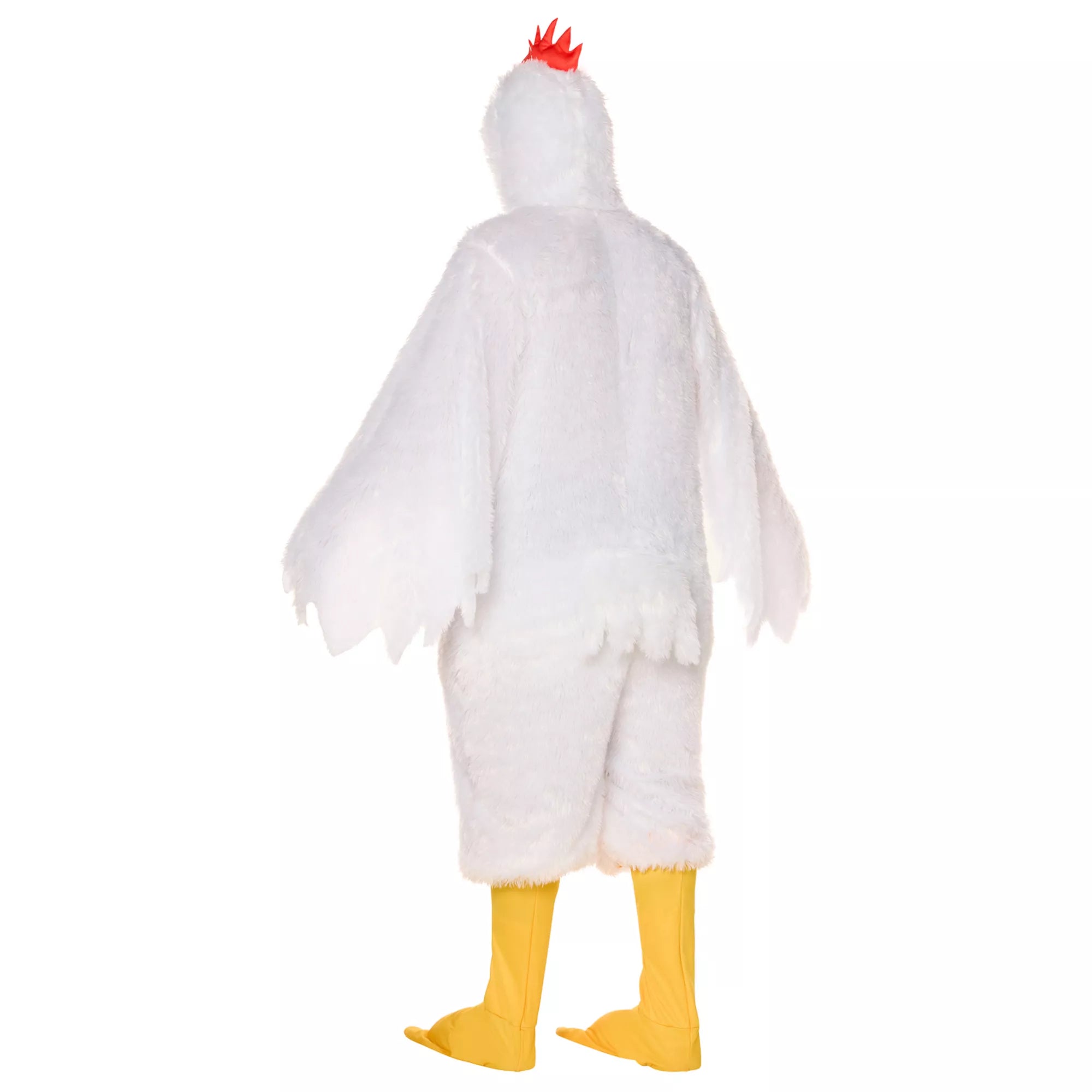 Adult Chicken Jumpsuit Costume